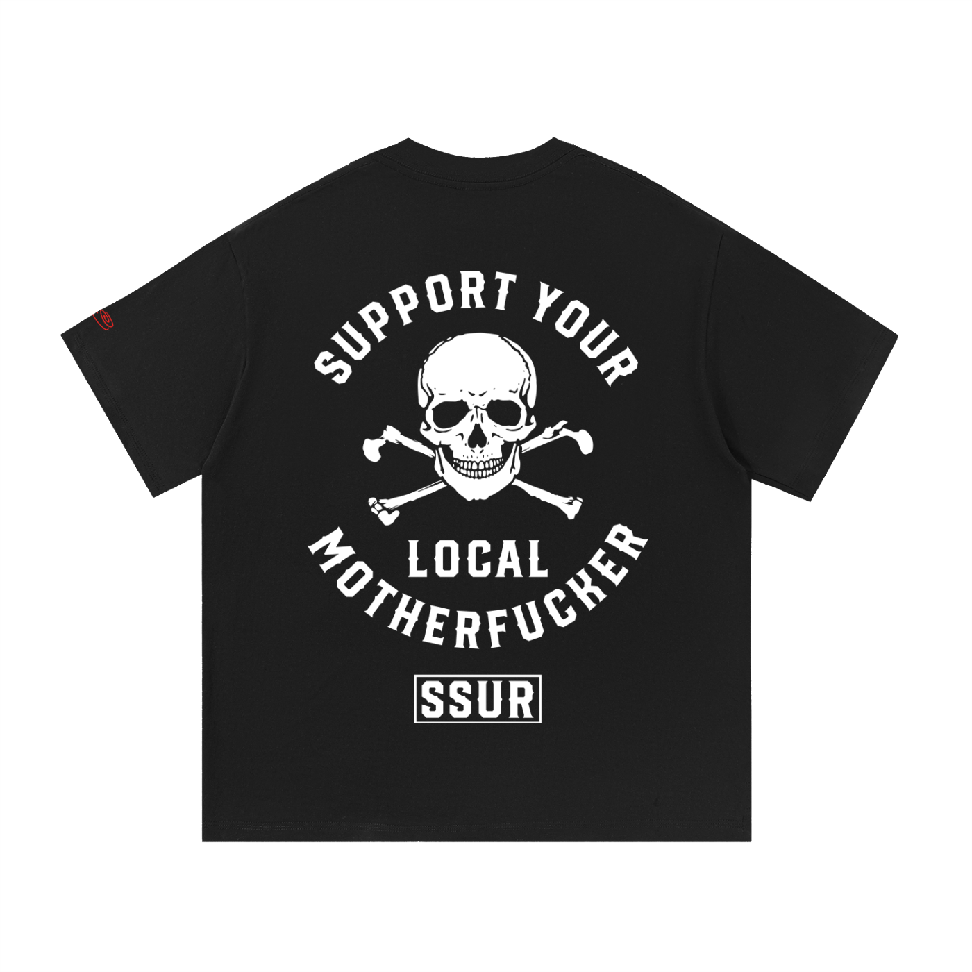 SSUR© SUPPORT YOUR LOCAL MF Essential Cotton T-Shirt