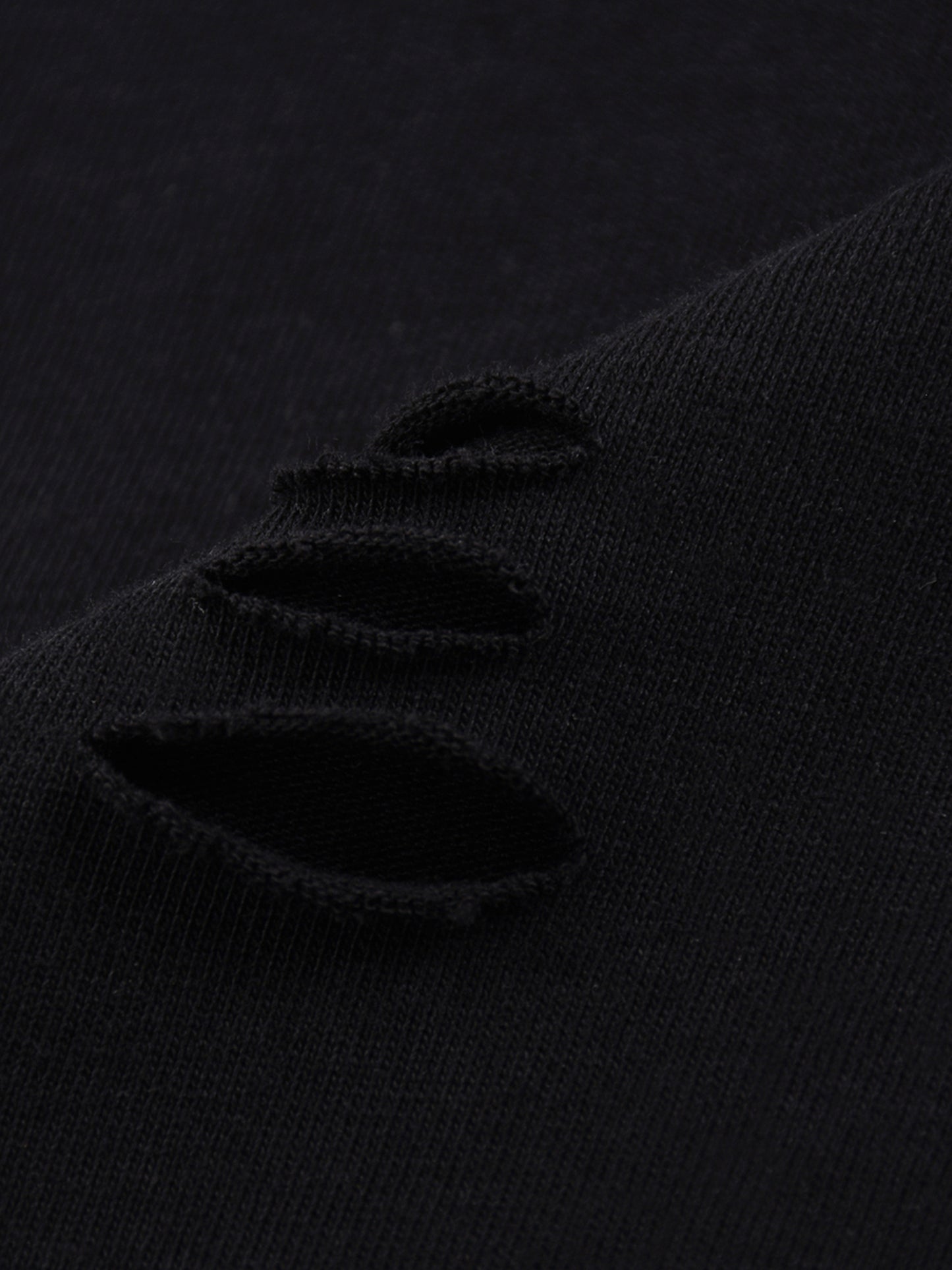 CONTROLLED SUBSTANCE THE VOID Raw Edge Longsleeve T-Shirt
