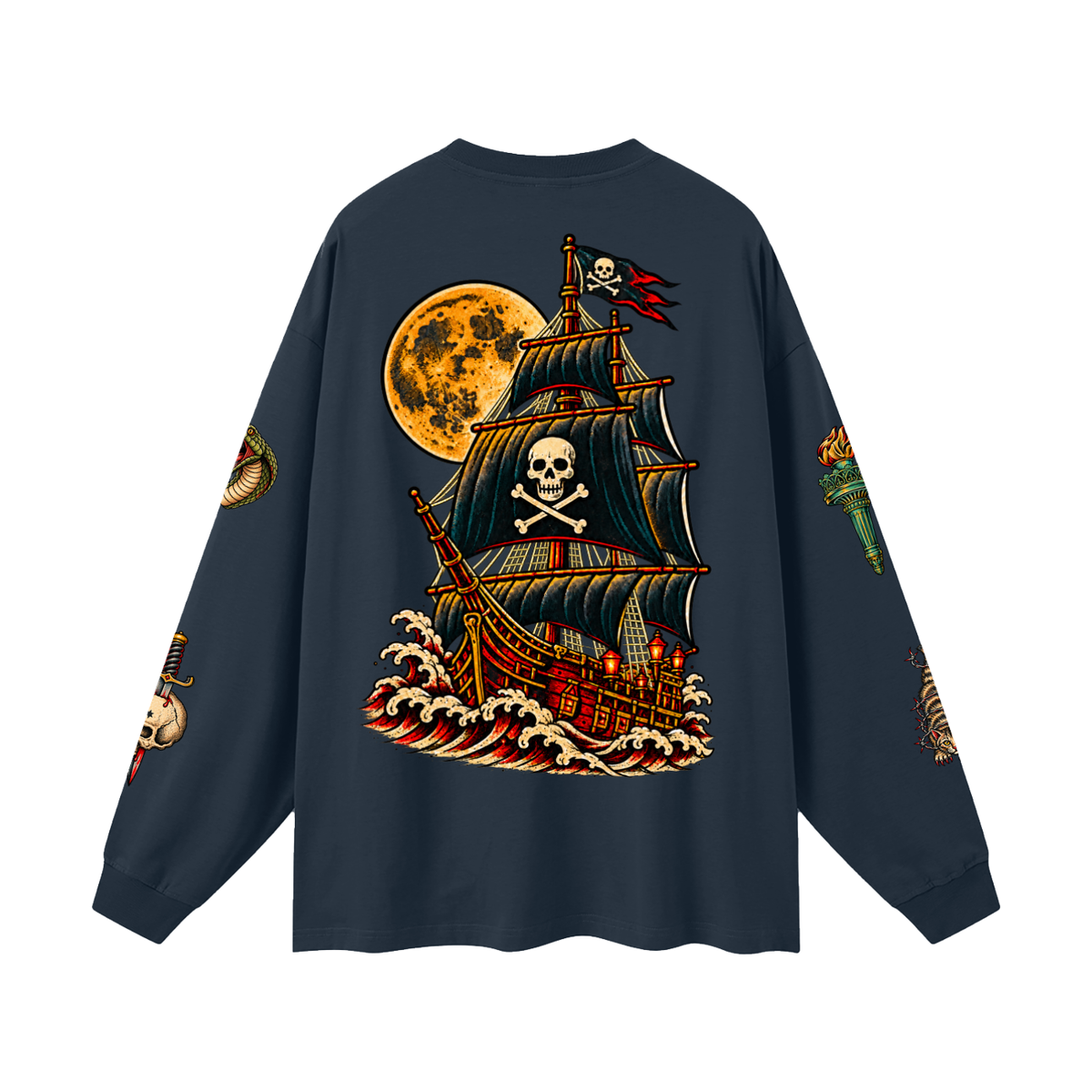 CAVIAR CARTEL CRIMINAL Oversized Long Sleeve T-Shirt