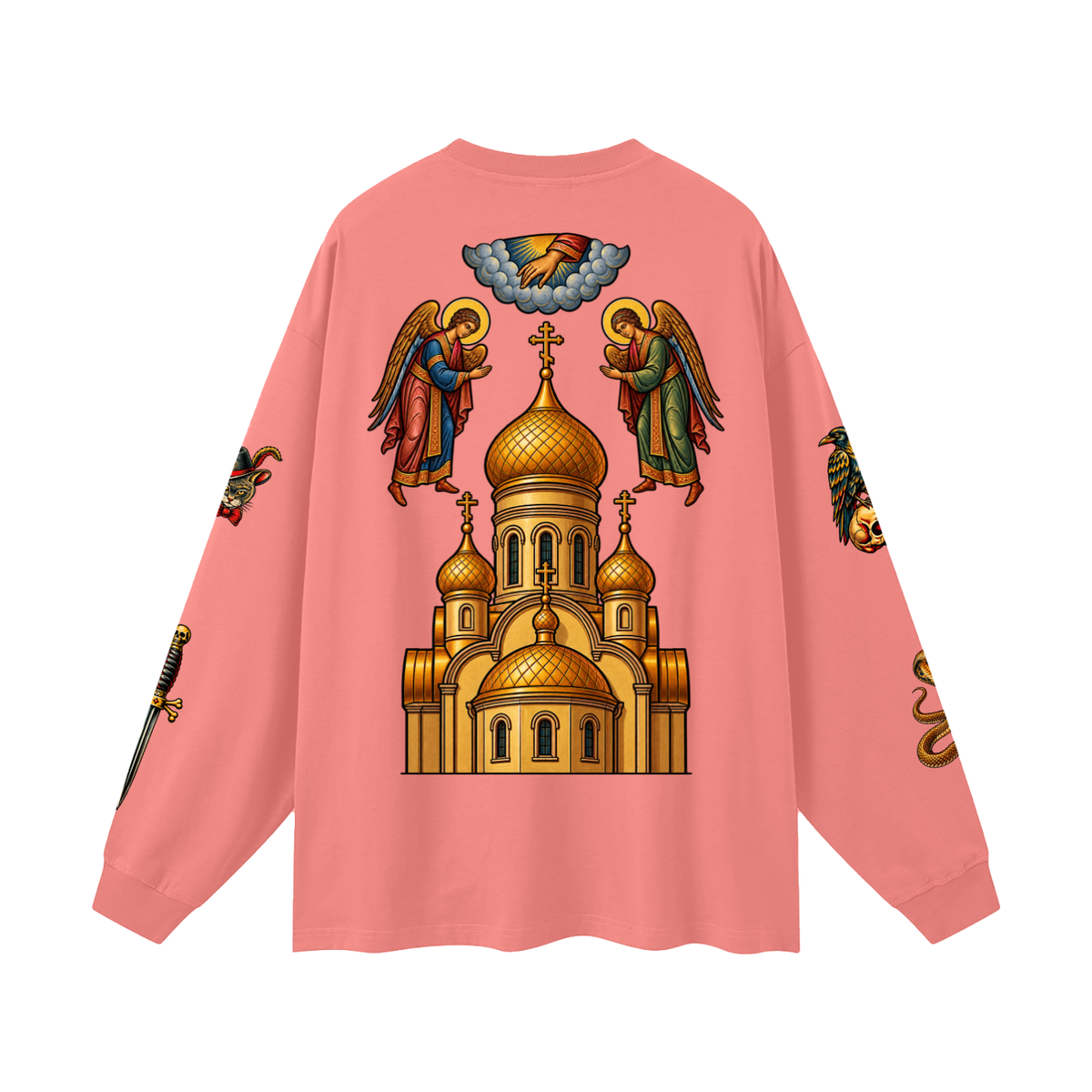 CAVIAR CARTEL CRIMINAL Oversized Long Sleeve T-Shirt