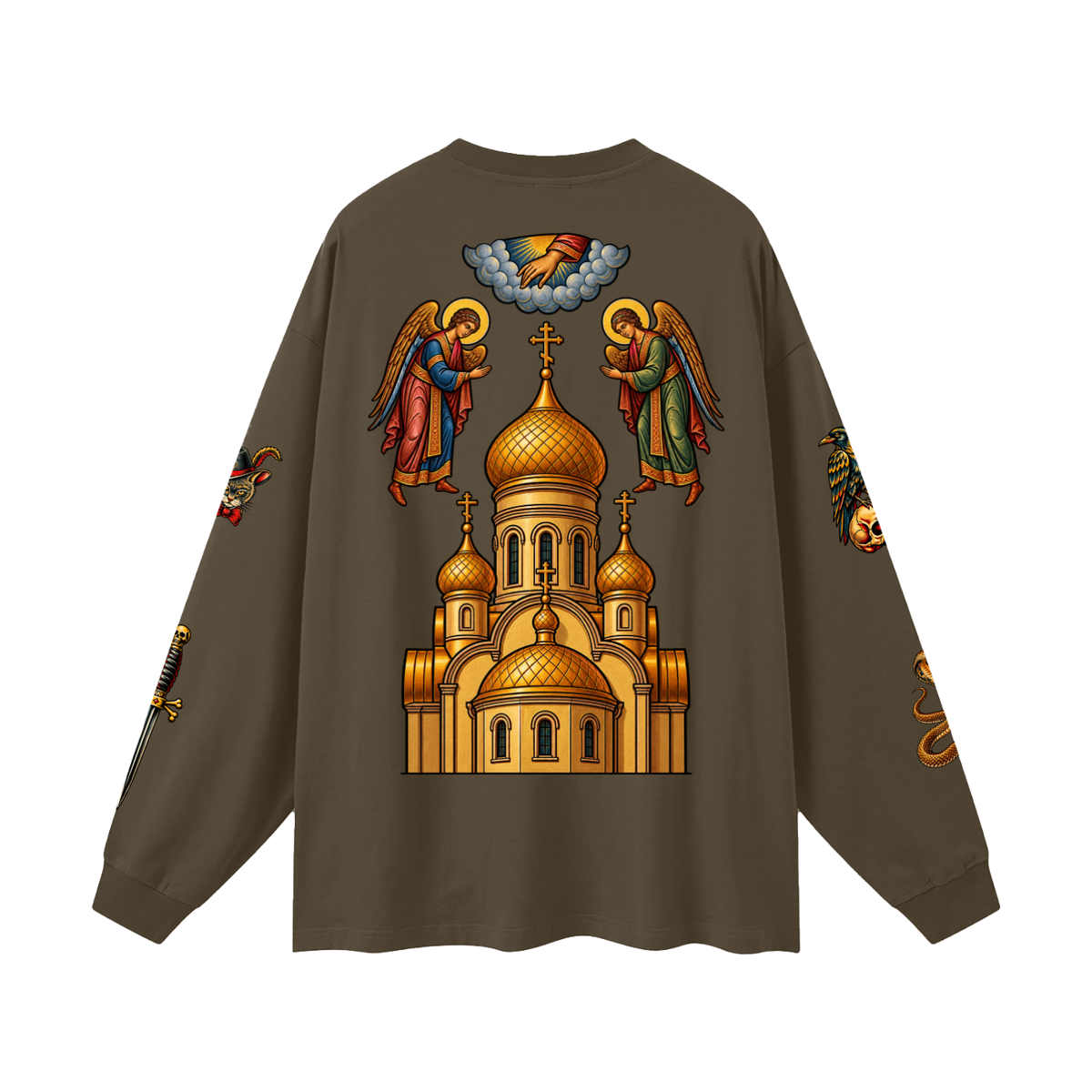 CAVIAR CARTEL CRIMINAL Oversized Long Sleeve T-Shirt