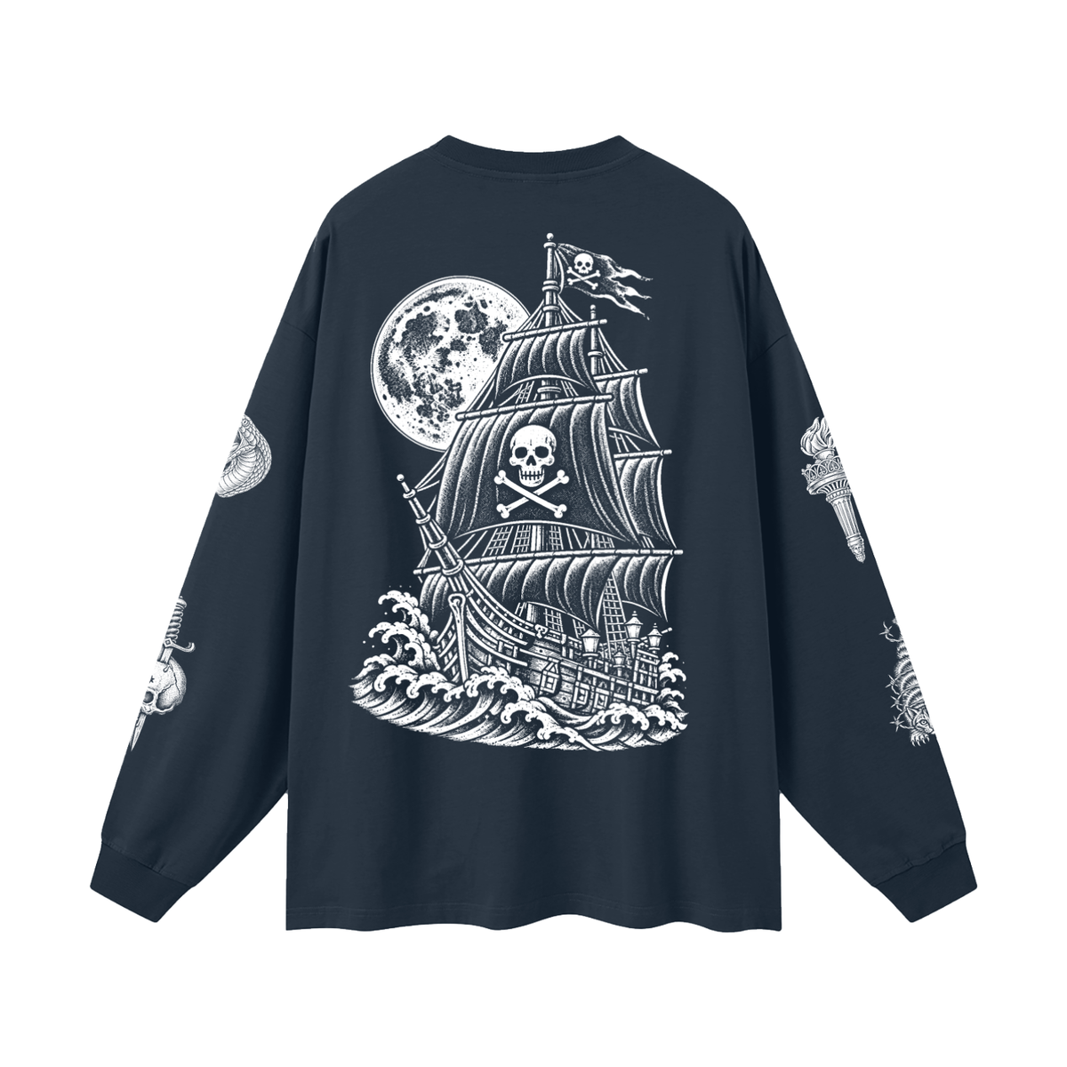 CAVIAR CARTEL CRIMINAL Oversized Long Sleeve T-Shirt