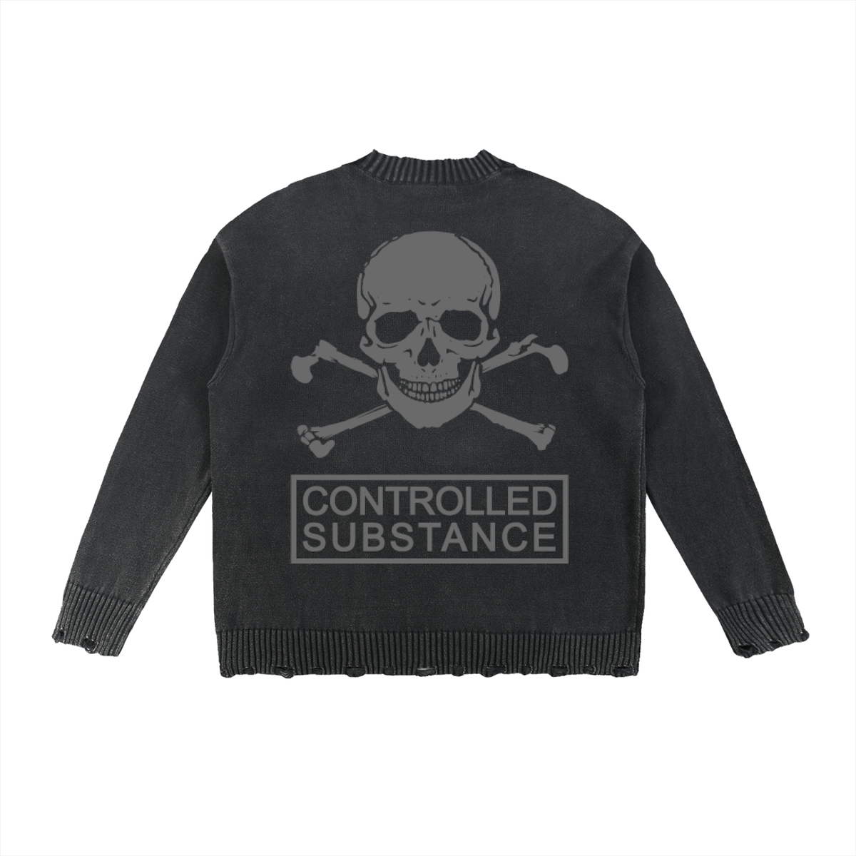 CONTROLLED SUBSTANCE SALVATOR MUNDI Washed Sweater