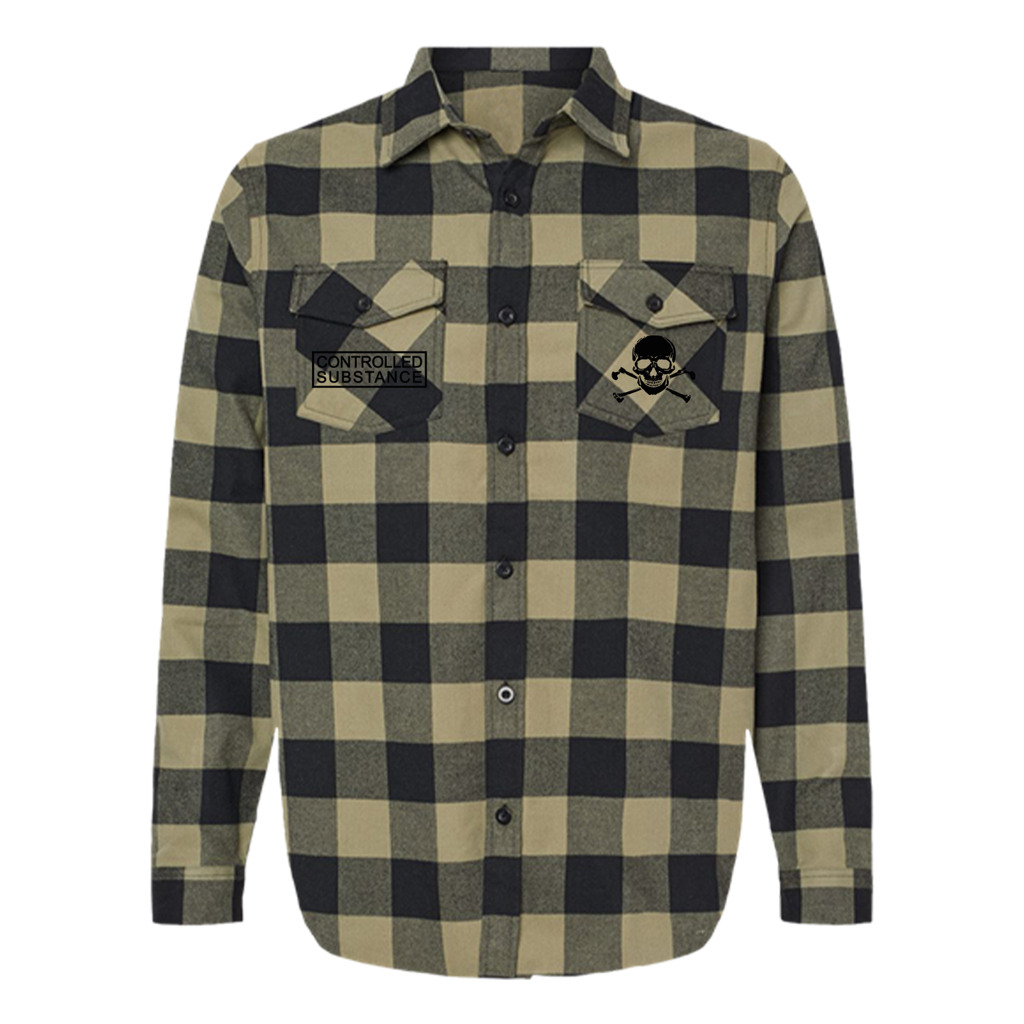 CONTROLLED SUBSTANCE Flannel Shirt