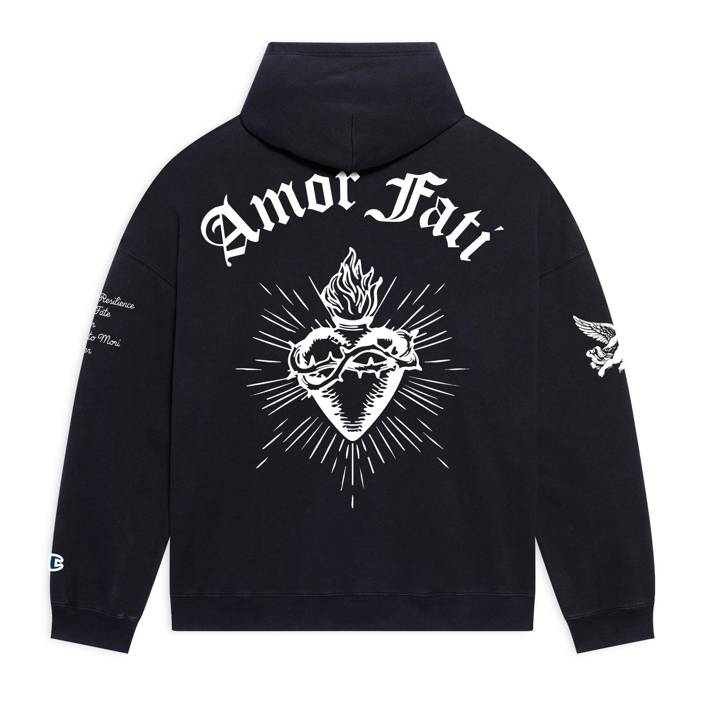 SSUR©️ Amor Fati Champion Reverse Weave Hooded Sweatshirt