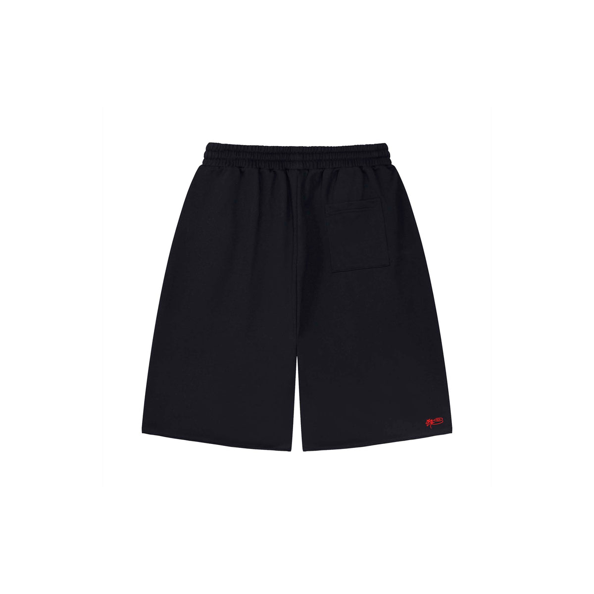 TRADE MARK Loose Raw Edge Shorts