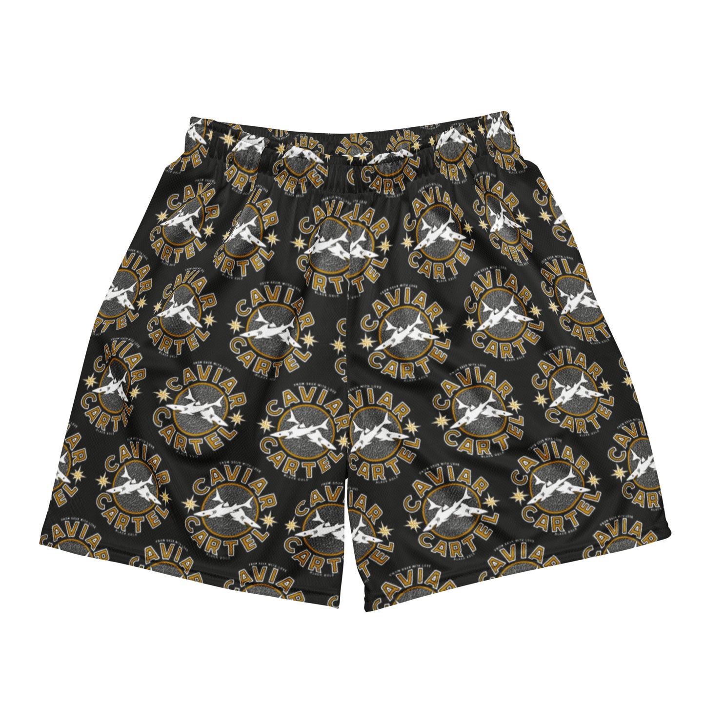 CAVIAR CARTEL®️ Logo Mesh Shorts
