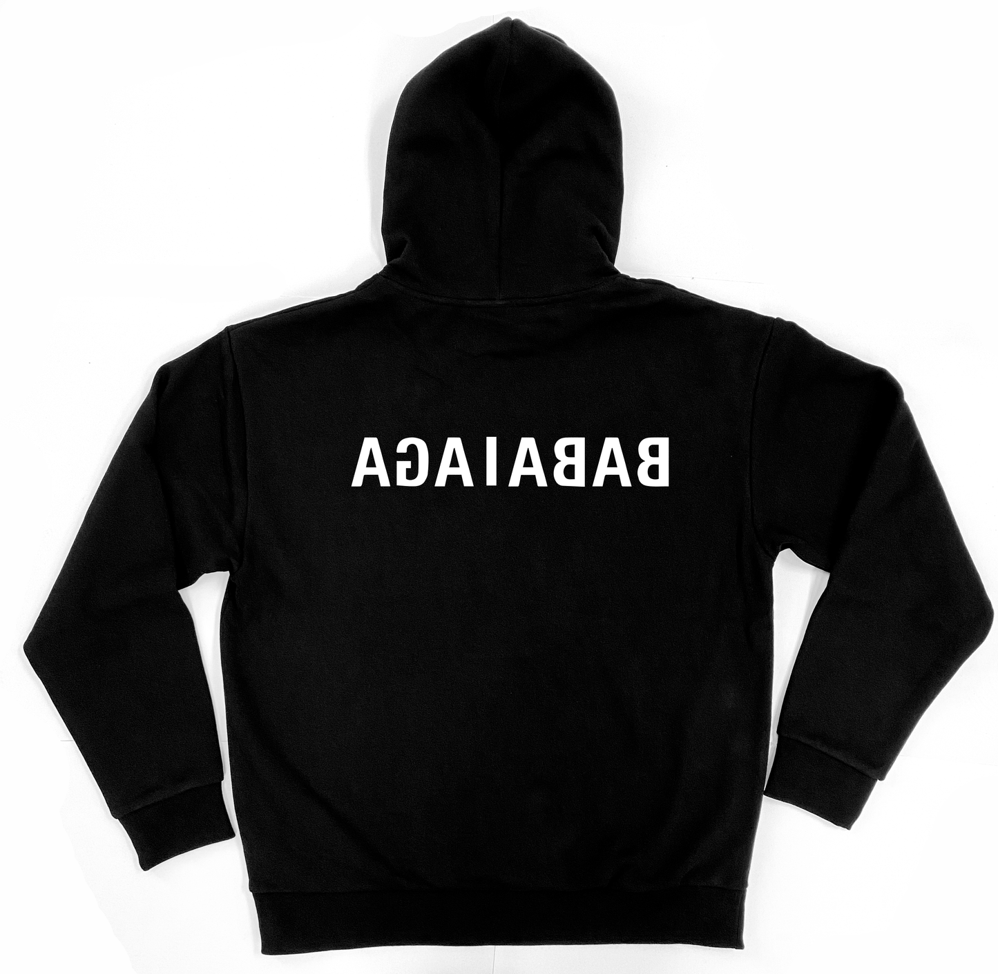 BABAIAGA BLACK HOODIE