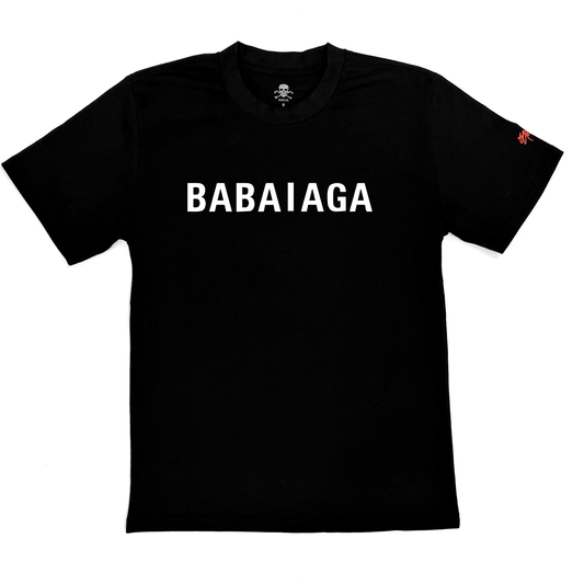 BABAIAGA BLACK T'SHIRT