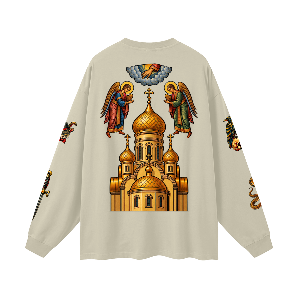 CAVIAR CARTEL CRIMINAL Oversized Long Sleeve T-Shirt