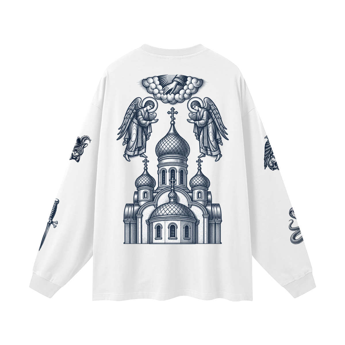 CAVIAR CARTEL CRIMINAL Oversized Long Sleeve T-Shirt