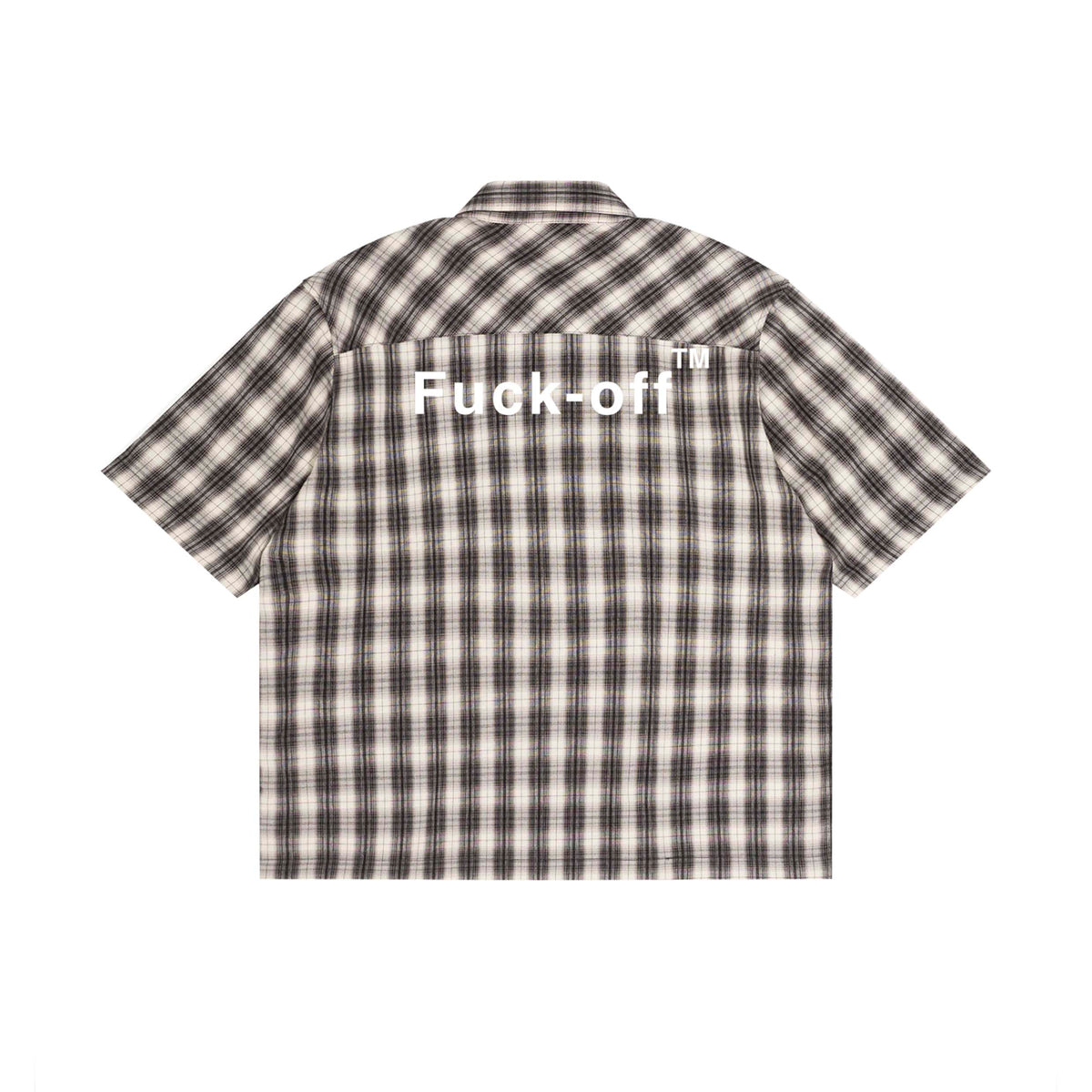 Unisex Boxy Plaid Short Sleeve Shirt