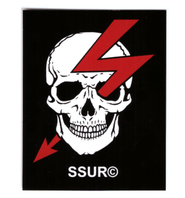 SSUR©️ High Voltage Sticker