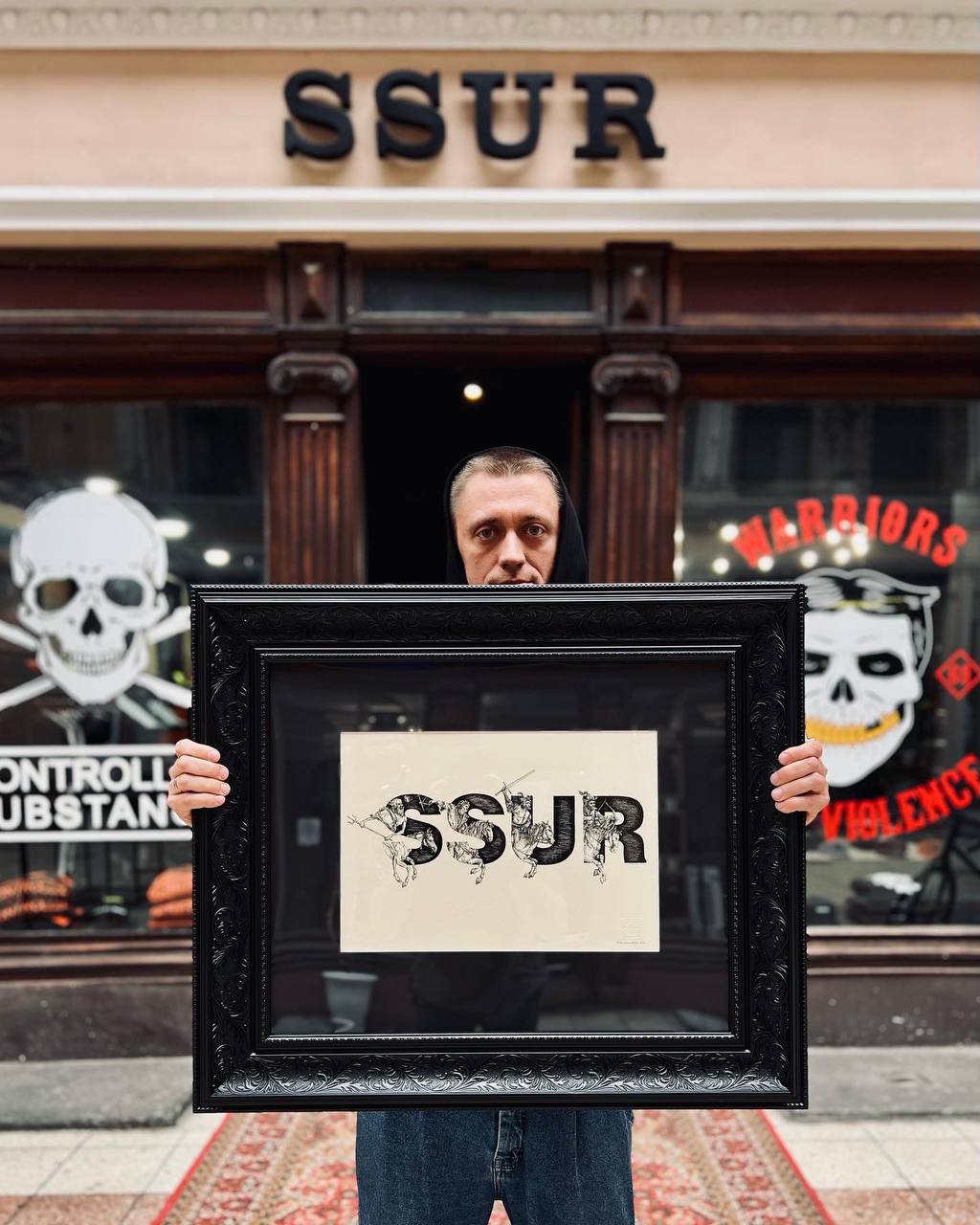 SSUR©️X KRISHOVSKY 4 HORSEMEN OF SSURPOCALYPSE art print