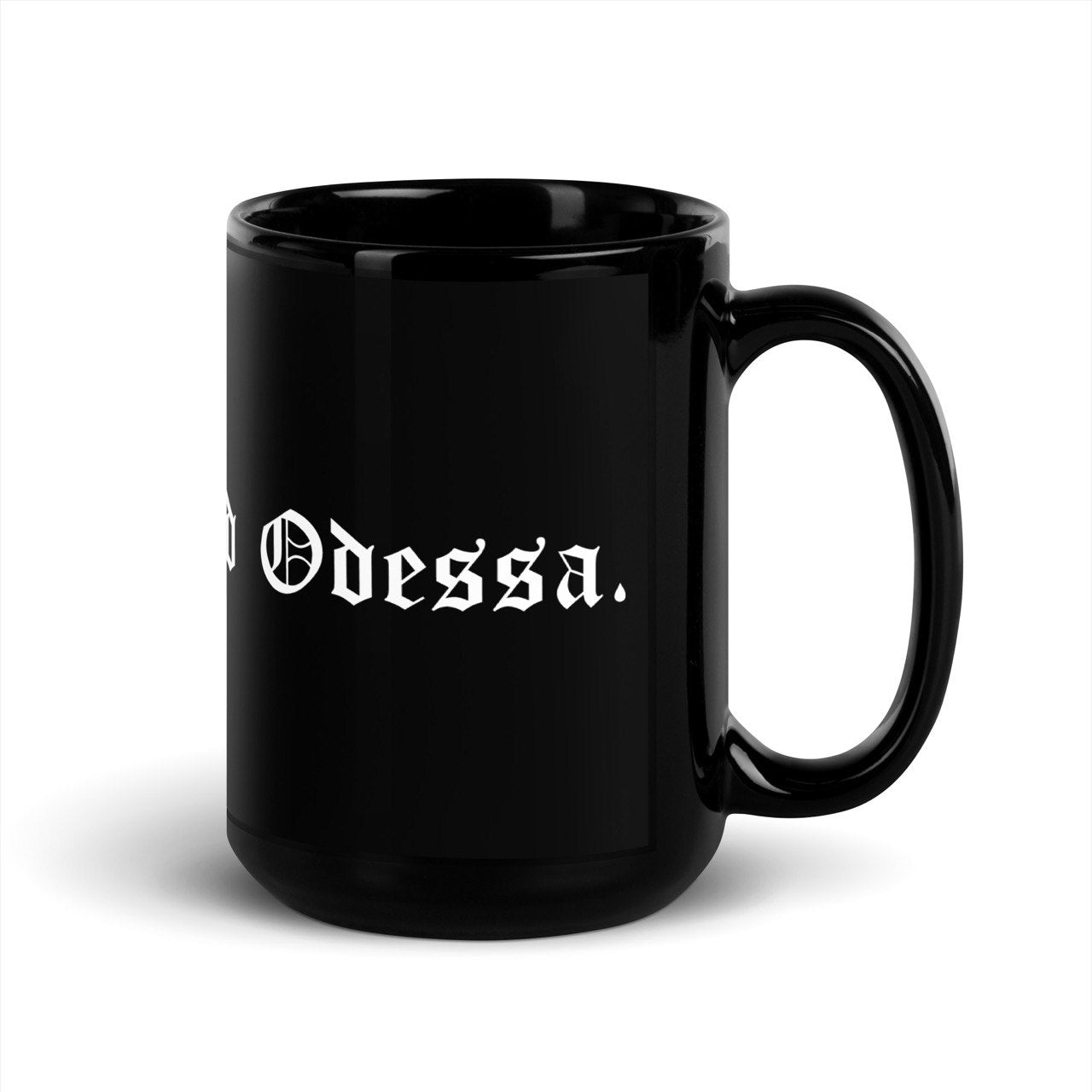 SSUR©️ I miss the old Odesa Black Glossy Mug