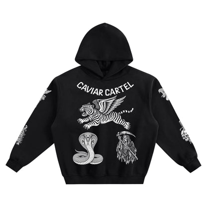 CAVIAR CARTEL CRIMINAL Fleeced Boxy Hoodie