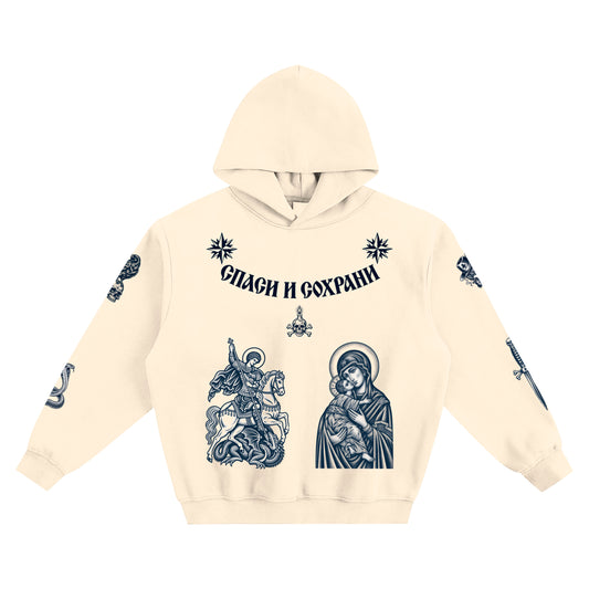 CAVIAR CARTEL CRIMINAL Fleeced Boxy Hoodie