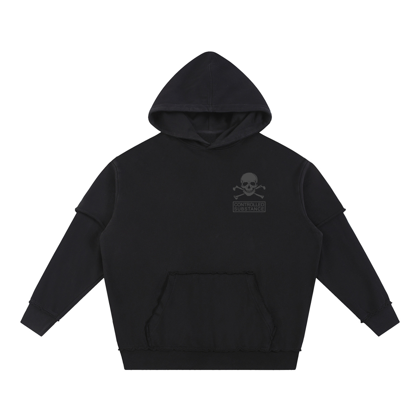 CONTROLLED SUBSTANCE THE VOID Double Layered Hoodie