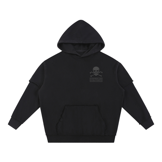 CONTROLLED SUBSTANCE THE VOID Double Layered Hoodie