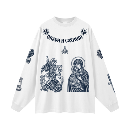 CAVIAR CARTEL CRIMINAL Oversized Long Sleeve T-Shirt