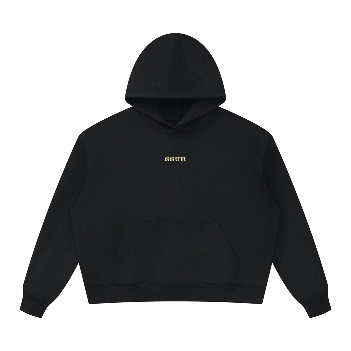 SSUR©️ WARNING Oversized Heavyweight Hoodie