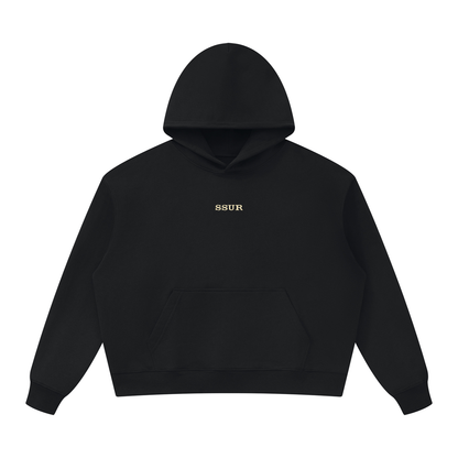 SSUR©️ WARNING Oversized Heavyweight Hoodie