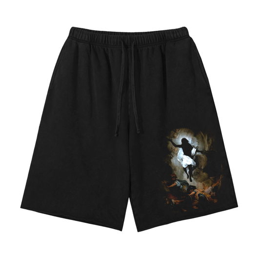 CONTROLLED SUBSTANCE THE VOID Hem Shorts