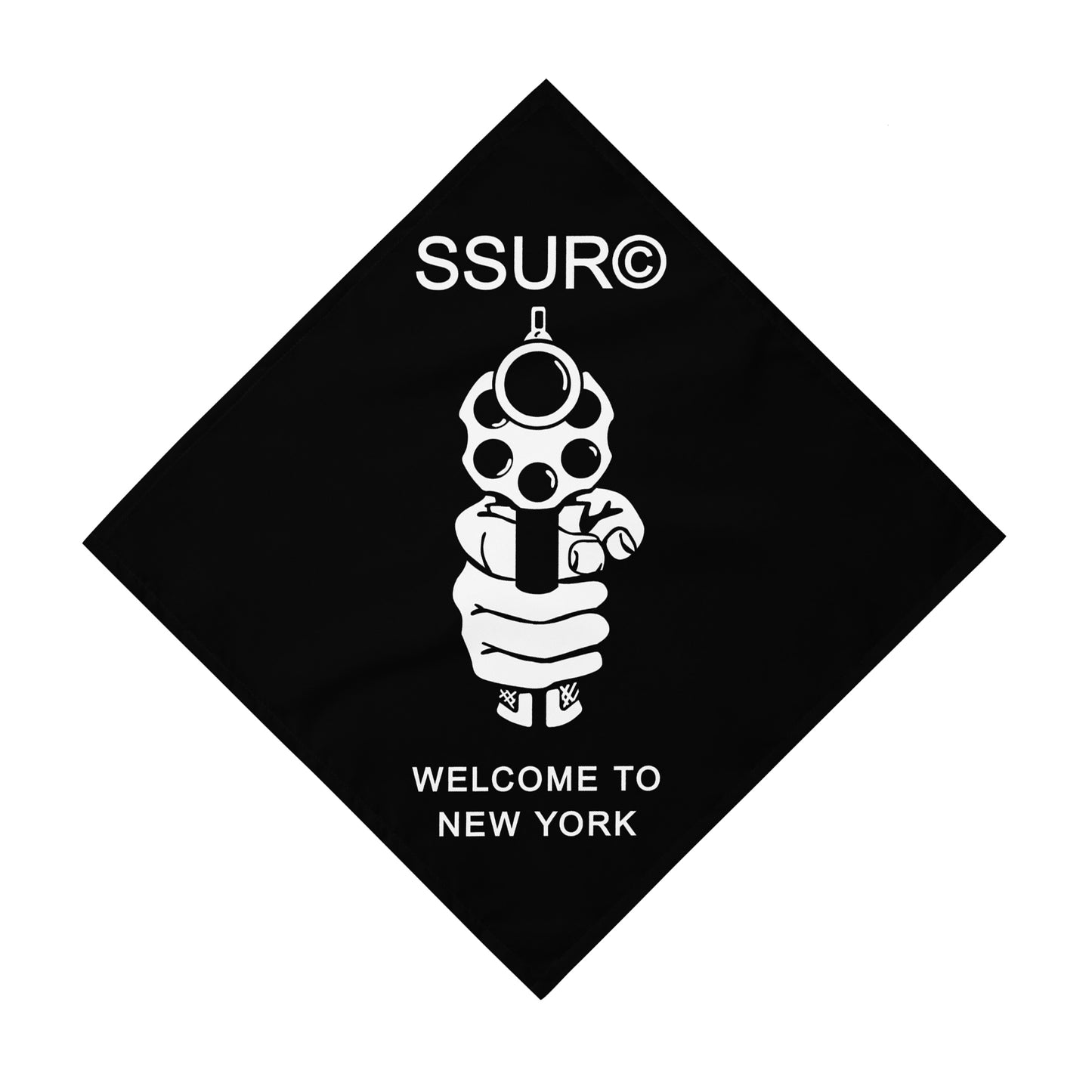 SSUR©️ WELCOME TO NEW YORK Bandana