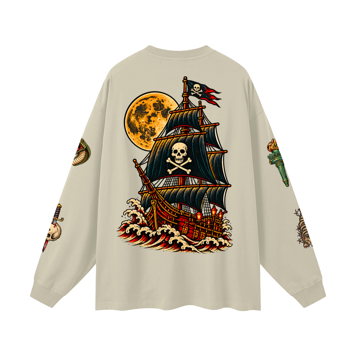 CAVIAR CARTEL CRIMINAL Oversized Long Sleeve T-Shirt