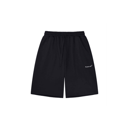 TRADE MARK Loose Raw Edge Shorts