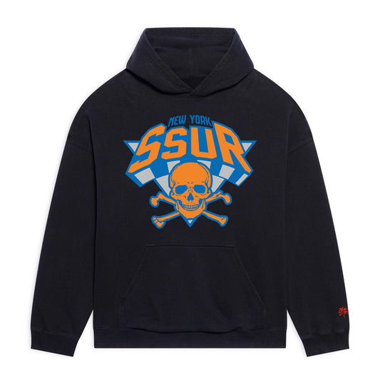 SSUR©️ NEW YORK BUCK 50 Heavyweight Cross Grain Hoodie