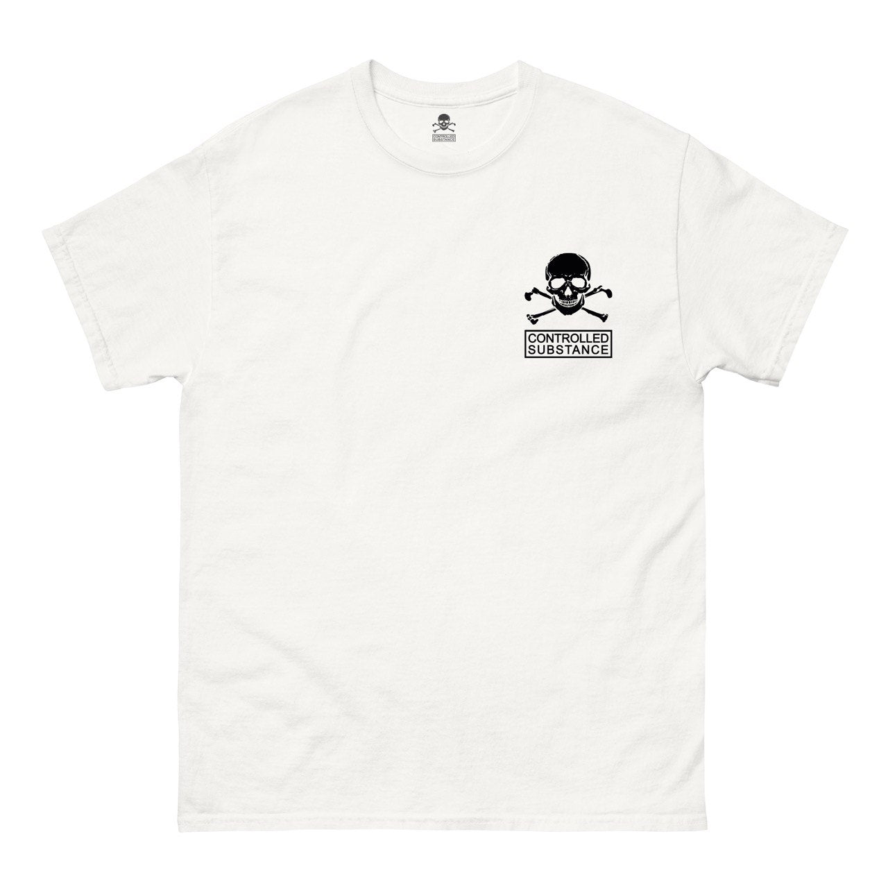CONTROLLED SUBSTANCE Logo T-shirt