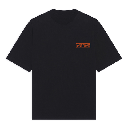CONTROLLED SUBSTANCE Cropped Max Heavyweight Tee
