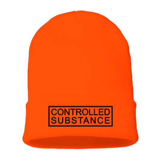 CONTROLLED SUBSTANCE USA-Made Cuffed Beanie
