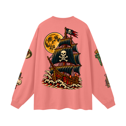 CAVIAR CARTEL CRIMINAL Oversized Long Sleeve T-Shirt
