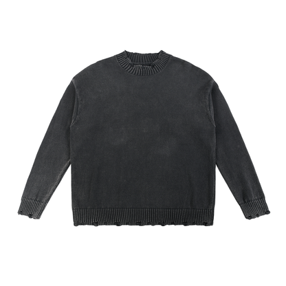 CONTROLLED SUBSTANCE LOGO Washed Sweater