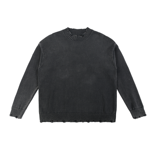 CONTROLLED SUBSTANCE LOGO Washed Sweater