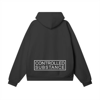 CONTROLLED SUBSTANCE PIETA Heavyweight Hidden Pocket Fleece Hoodie