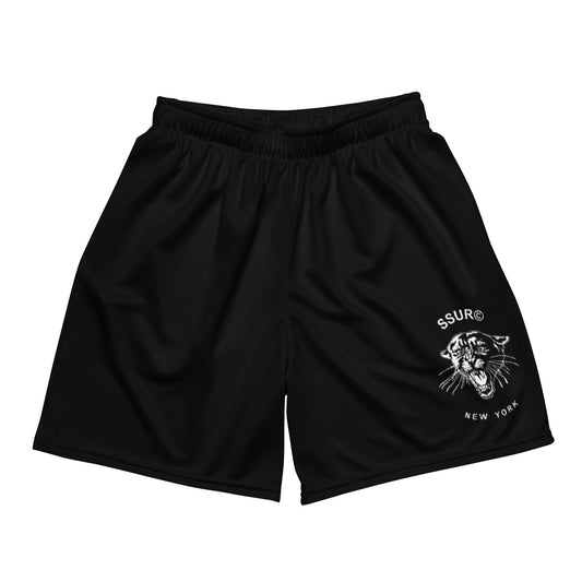 SSUR©️ Panther Mesh Shorts