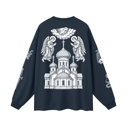 CAVIAR CARTEL CRIMINAL Oversized Long Sleeve T-Shirt