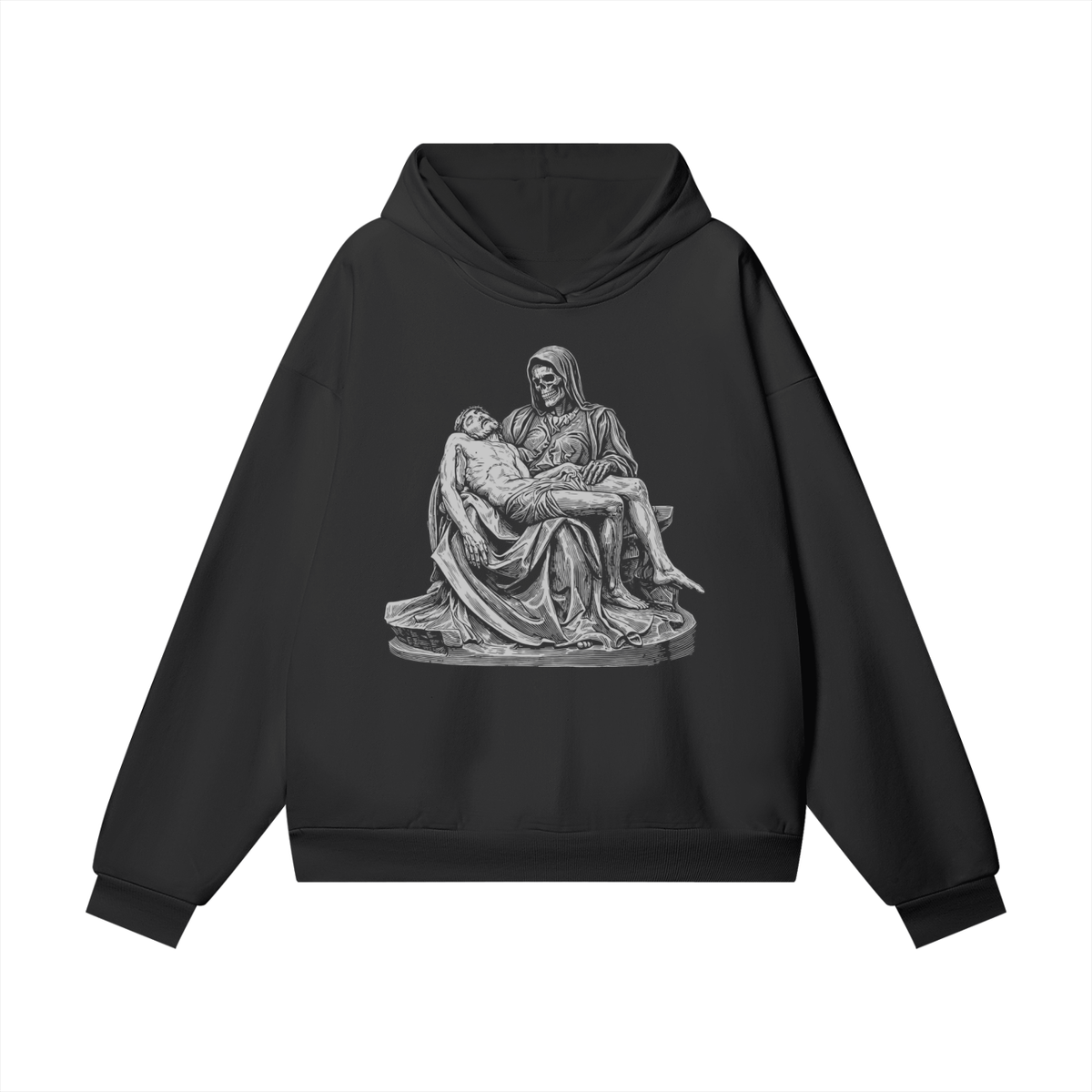 CONTROLLED SUBSTANCE PIETA Heavyweight Hidden Pocket Fleece Hoodie