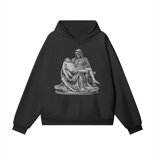CONTROLLED SUBSTANCE PIETA Heavyweight Hidden Pocket Fleece Hoodie