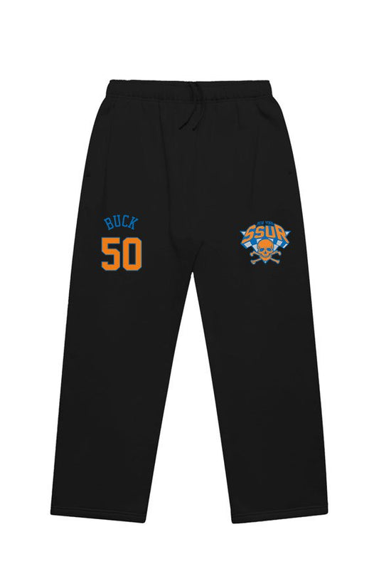 SSUR©️ NEW YORK BUCK 50 Cuffless Trackpants