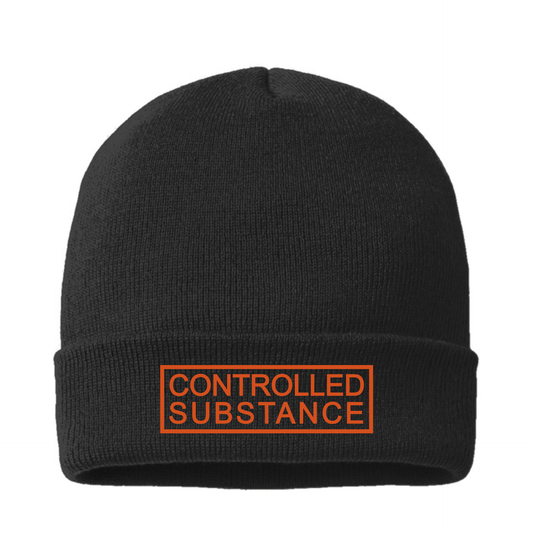 CONTROLLED SUBSTANCE USA-Made Cuffed Beanie