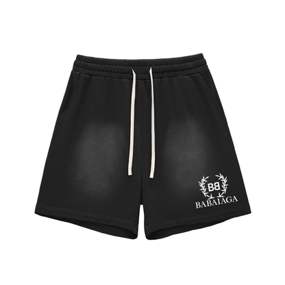 SSUR©️ D2 Raw Edge Cotton Shorts