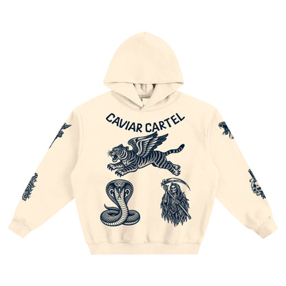 CAVIAR CARTEL CRIMINAL Fleeced Boxy Hoodie