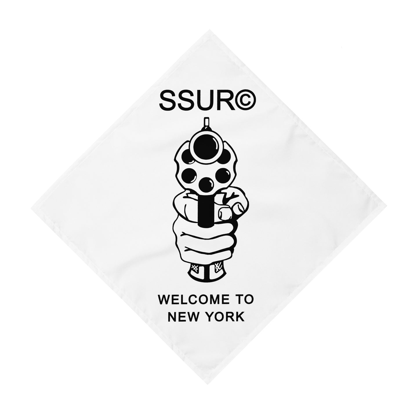 SSUR©️ WELCOME TO NEW YORK Bandana