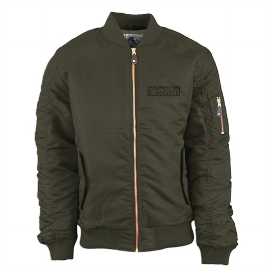 CONTROLLED SUBSTANCE Bomber Jacket