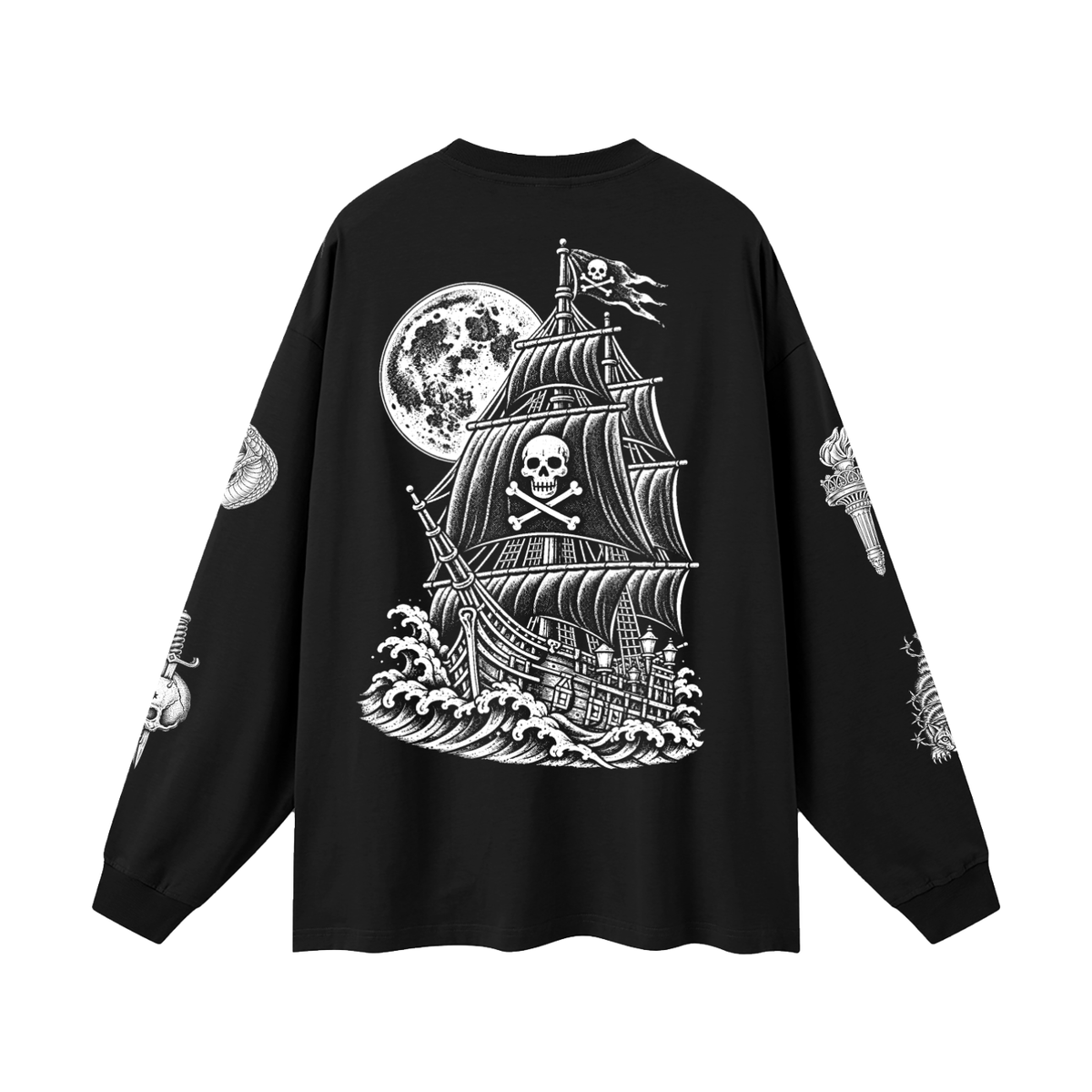 CAVIAR CARTEL CRIMINAL Oversized Long Sleeve T-Shirt