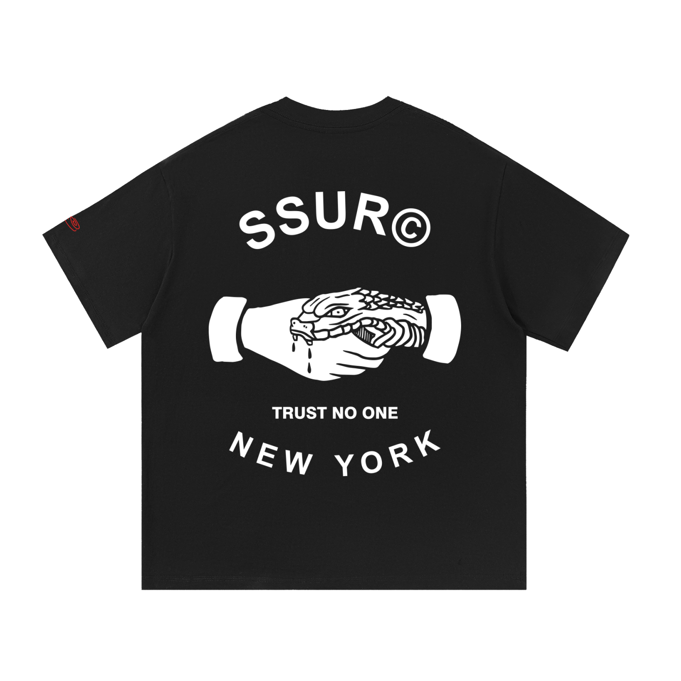 TRUST NO ONE Essential Cotton T-Shirt